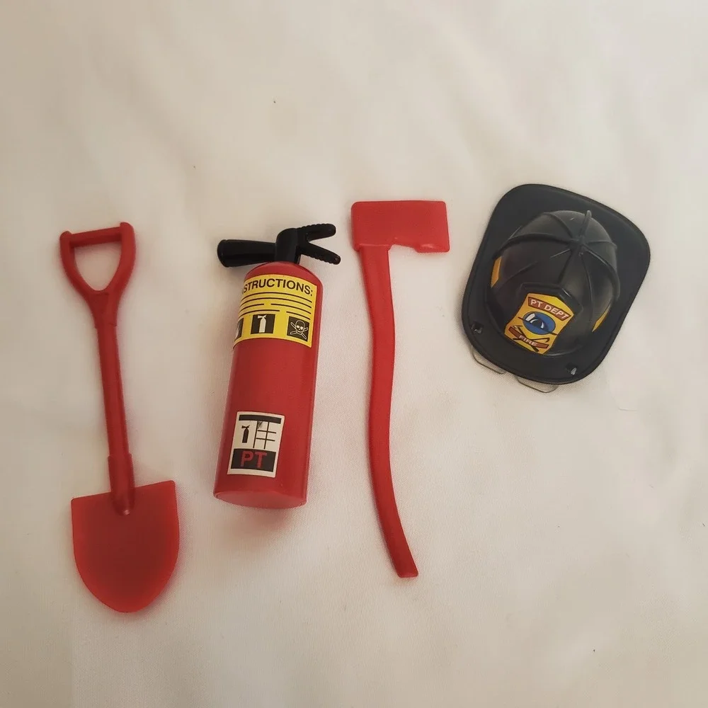 12 Inch Action Figure Tool‎ Lot Firefighter